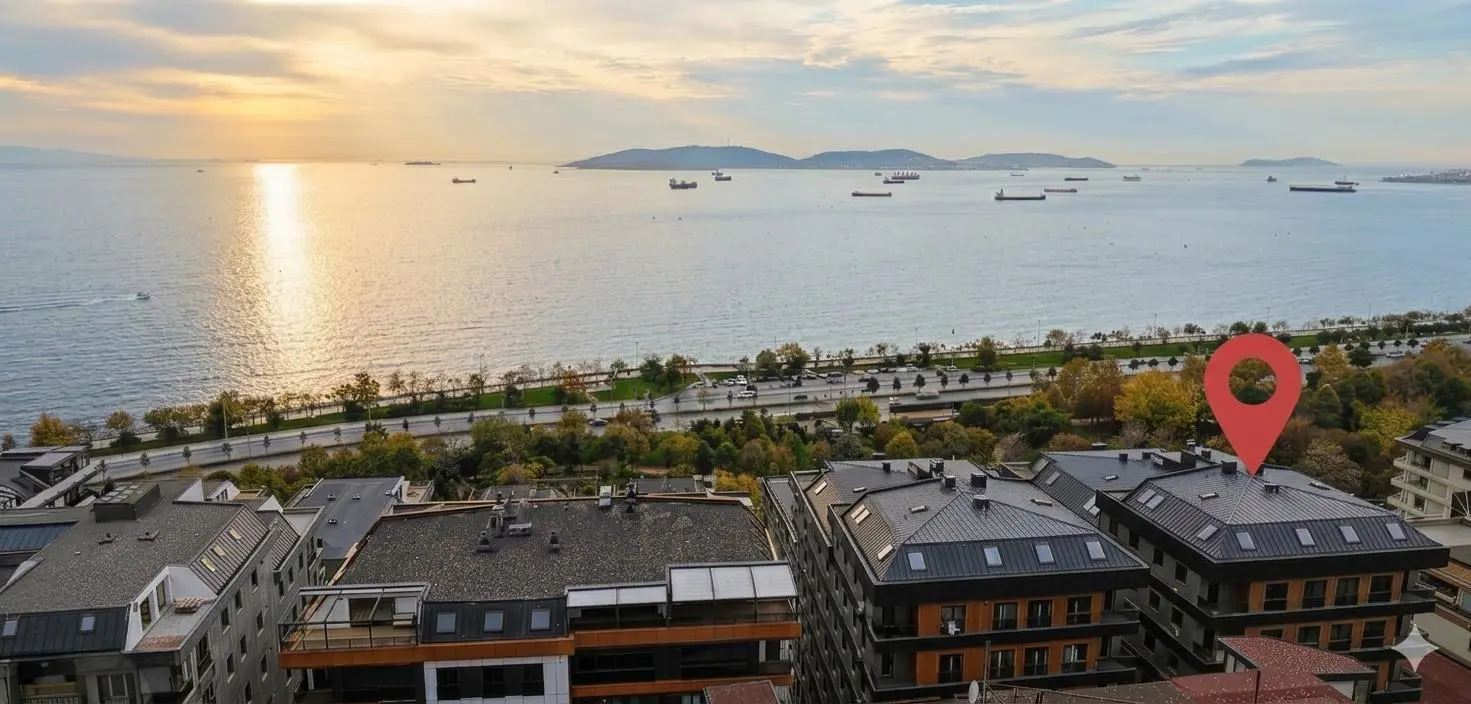 Pendik Batı Mahallesi’ndeki portföyümüzden Adalar ve deniz manzarası